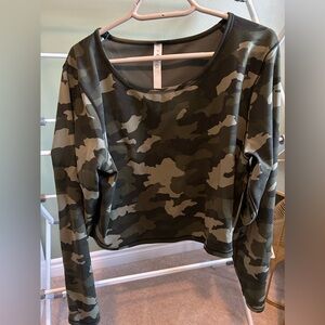 Lululemon Long Sleeve Crop Top